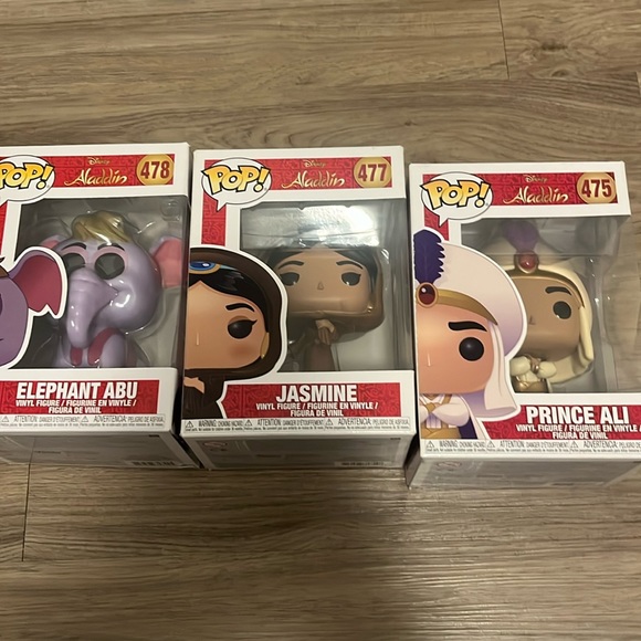 Aladdin pop figures - Picture 1 of 2